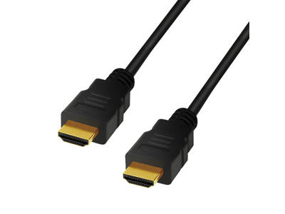 LogiLink CH0080 HDMI-kabel 5 m HDMI Type A (Standard) Sort