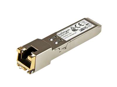 StarTech.com EXSFP1GETST modul til netværksmodtager Kobber 1000 Mbit/s SFP