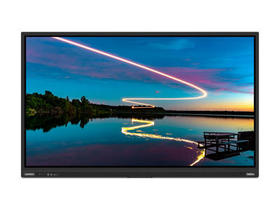 Lenovo ThinkVision T86 LED display 2,18 m (86") 3840 x 2160 pixel 4K Ultra HD Berøringsskærm Sort