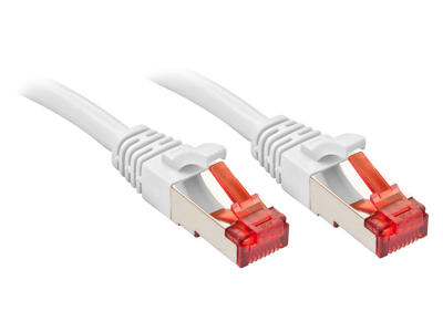 Lindy RJ-45 Cat.6 S/FTP 7.5m netværkskabel Hvid 7,5 m Cat6 S/FTP (S-STP)