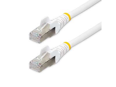 StarTech.com NLWH-750-CAT6A-PATCH netværkskabel Hvid 7,5 m S/FTP (S-STP)