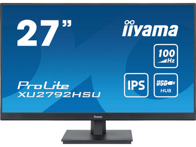 iiyama ProLite computerskærm 68,6 cm (27") 1920 x 1080 pixel Fuld HD LED Sort