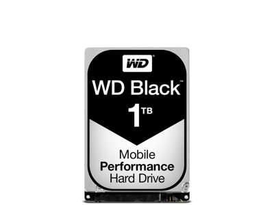 Western Digital Black harddisk 1 TB 7200 rpm 32 MB 2.5" Serial ATA III