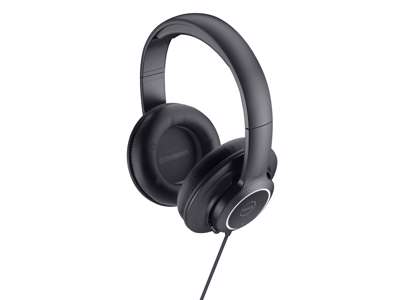 DELL AE2 hovedtelefoner/headset Ledningsført Spil Sort