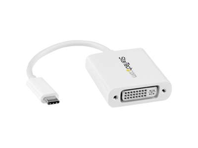 StarTech.com CDP2DVIW USB grafisk adapter 1920 x 1200 pixel Hvid