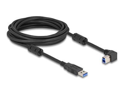 DeLOCK 81111 USB-kabel USB 3.2 Gen 1 (3.1 Gen 1) 5 m USB A USB B Sort