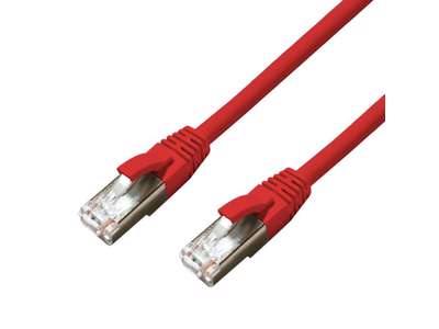 Microconnect MC-SFTP6A01R netværkskabel Rød 1 m Cat6a S/FTP (S-STP)