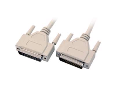 Microconnect PRIGG10 serielkabel Beige 10 m DB25