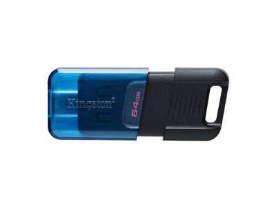 Kingston Technology DataTraveler 64 GB 80 M 200 MB/s USB-C 3.2 Gen 1