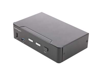 StarTech.com SV231HU34K6 KVM Switch Stativ-montering Sort