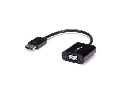 StarTech.com DP2VGA3 videokabel adapter 0,1 m DisplayPort VGA (D-Sub) Sort