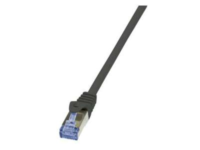 LogiLink 1m Cat7 S/FTP netværkskabel Sort S/FTP (S-STP)