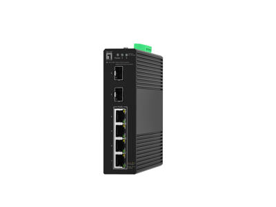 LevelOne IGS-2106P netværksswitch Administreret L2 Gigabit Ethernet (10/100/1000) Strøm over Ethernet (PoE) Sort