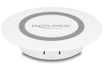 DeLOCK 66260 oplader til mobil enhed Smartphone Hvid USB Trådløs opladning Indendørs