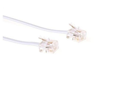 Microconnect MPK181W telefonkabel 1 m Hvid