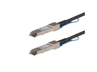 StarTech.com QFXQSFPDAC3M InfiniBand og fiberoptisk kabel 3 m QSFP+ Sort