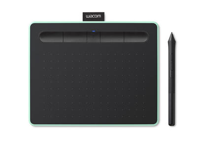 Wacom Intuos S tegneplade Sort, Grøn 2540 lpi 152 x 95 mm USB/Bluetooth