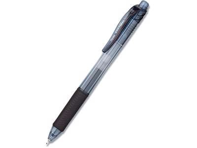 Rollerball gelpen, 0.5 mm, 0.25 mm, Sort, Pentel EnerGel BLN105-AX