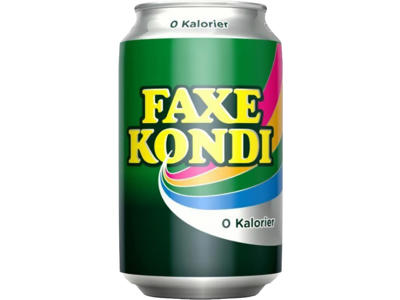 Sodavand, Faxe Kondi Free, 24 x 33cl dåse, Incl. pant