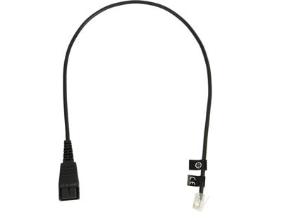 Jabra 8800-00-01 telefonkabel 0,5 m Sort