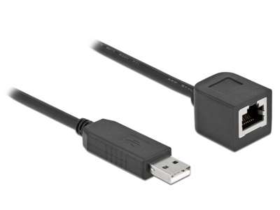 DeLOCK 64165 serielkabel Sort 2 m USB Type-A