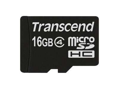 Transcend TS16GUSDC4 hukommelseskort 16 GB MicroSDHC Klasse 4