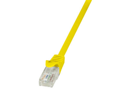 LogiLink 7.5m Cat.5e U/UTP netværkskabel Gul 7,5 m Cat5e U/UTP (UTP)