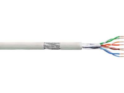 LogiLink CAT 6 SF/UTP 305m netværkskabel Hvid Cat6 SF/UTP (S-FTP)