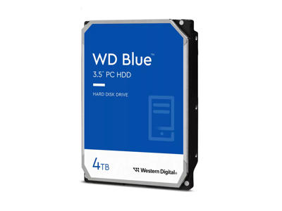 Western Digital Blue WD40EZAX harddisk 4 TB 5400 rpm 3.5" Serial ATA III