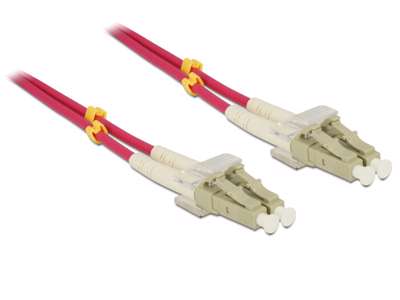 DeLOCK LC - LC, 2m InfiniBand og fiberoptisk kabel Violet