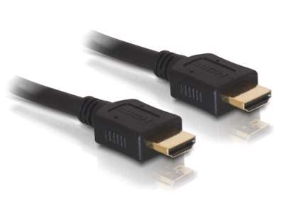 DeLOCK HDMI 1.3 Cable - 1.8m HDMI-kabel 1,8 m Sort