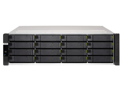 QNAP ES1686dc NAS Stativ (3U) Intel® Xeon® D D-2142IT 64 GB DDR4 QNAP Enterprise System Sort