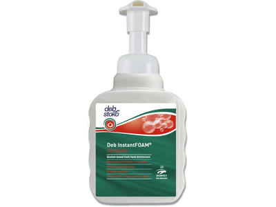 Hånddesinfektion, Skum, 400 ml, Flaske med pumpe, SCJ Professional InstantFOAM 80%