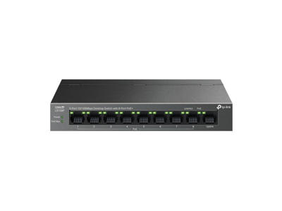 TP-Link LiteWave LS109P netværksswitch Ikke administreret Fast Ethernet (10/100) Strøm over Ethernet (PoE) Sort