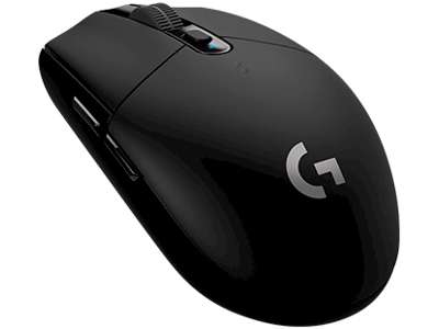 Logitech G305 LIGHTSPEED Wireless Gaming Mouse, Black