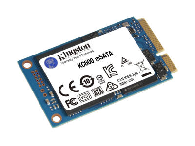 Kingston Technology 256G SSD KC600 SATA3 mSATA