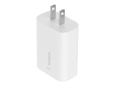 Belkin WCA004VF1MWH-B6 oplader til mobil enhed Mobiltelefon Hvid USB Hurtig opladning Indendørs