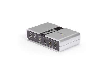 StarTech.com ICUSBAUDIO7D lydkort 7.1 kanaler USB