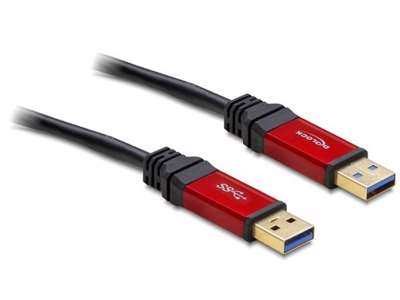 DeLOCK 1.0m USB 3.0 A USB-kabel USB 3.2 Gen 1 (3.1 Gen 1) 1 m USB A