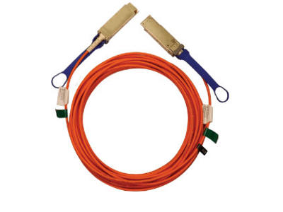 Nvidia MC2210310-010 InfiniBand og fiberoptisk kabel 10 m QSFP Rød