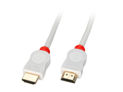 Lindy 41412 HDMI-kabel 2 m HDMI Type A (Standard) Rød, Hvid