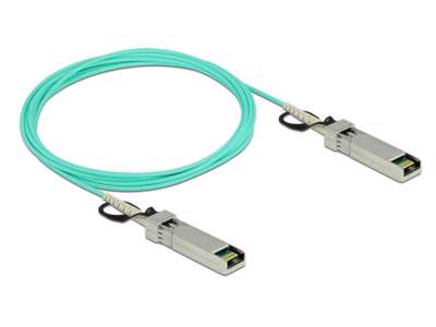 DeLOCK 86640 InfiniBand og fiberoptisk kabel 3 m SFP+ Turkisfarve