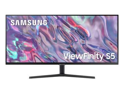 Samsung S50GC LED display 86,4 cm (34") 3440 x 1440 pixel UltraWide Quad HD Sort