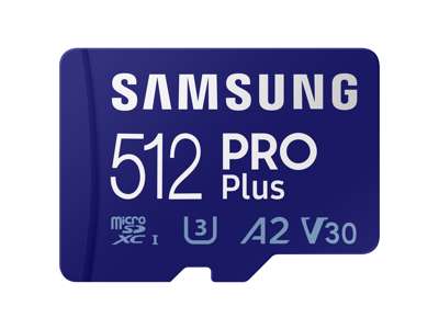 Samsung PRO Plus 512 GB MicroSDXC UHS-I Klasse 10