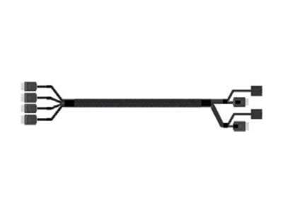 Intel A2U4PSWCXCXK2 Serial Attached SCSI (SAS)-kabel 0,875 m Sort