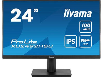 iiyama ProLite computerskærm 60,5 cm (23.8") 1920 x 1080 pixel Fuld HD LED Sort