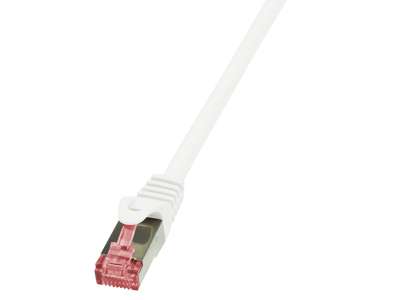 LogiLink 1m Cat.6 S/FTP netværkskabel Hvid Cat6 S/FTP (S-STP)