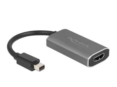 DeLOCK 63200 videokabel adapter 0,2 m Mini DisplayPort HDMI Type A (Standard) Grå