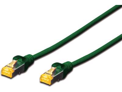 Microconnect SFTP6A005GBOOTED netværkskabel Grøn 0,5 m Cat6a S/FTP (S-STP)