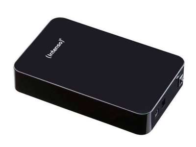 Intenso Memory Center ekstern harddisk 4 TB 5400 rpm 3.5" USB Type-A 3.2 Gen 1 (3.1 Gen 1) Sort